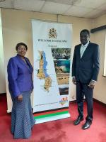 Mr. Oumar Sylla, Acting Director, UN-Habitat Regional Office for Africa, pays a Courtesy Call on H.E. Agrina Mussa